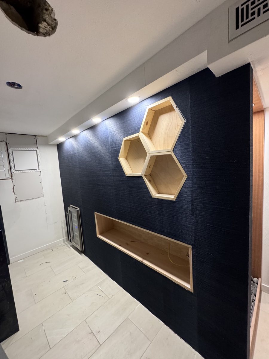 Specialty Wallcoverings interior example