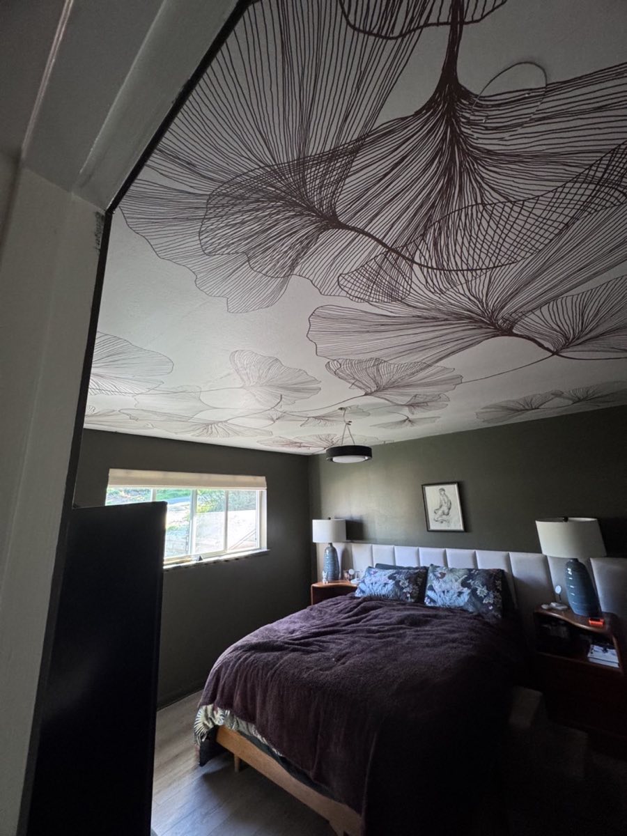 Grasscloth / Specialty project completed by AceCraft in Kirkland, Washington