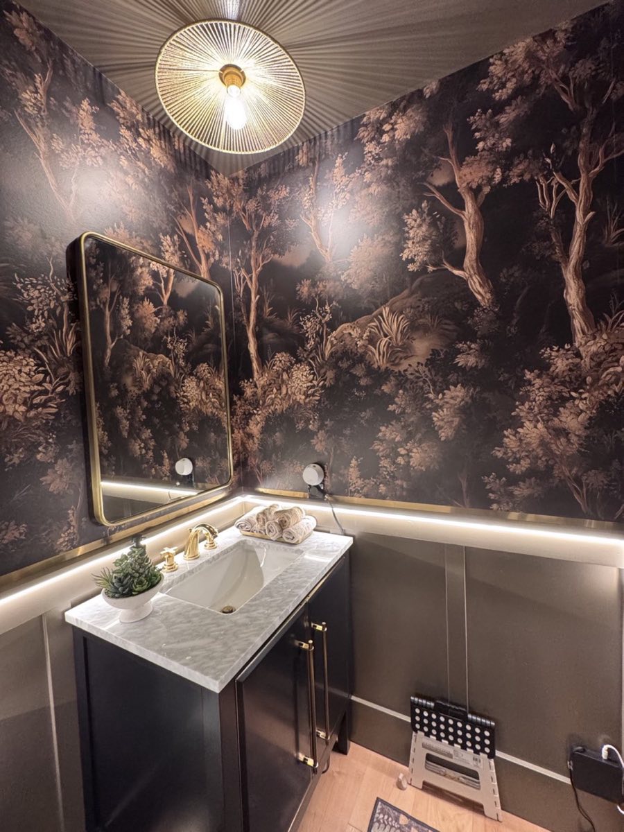 Wallpaper Removal project completed by AceCraft in Woodinville, Washington