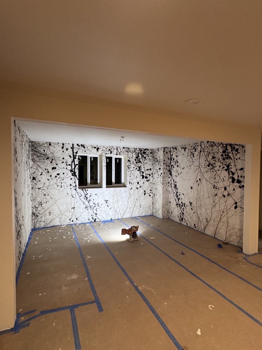 Mural Installation project completed by AceCraft in Redmond, Washington