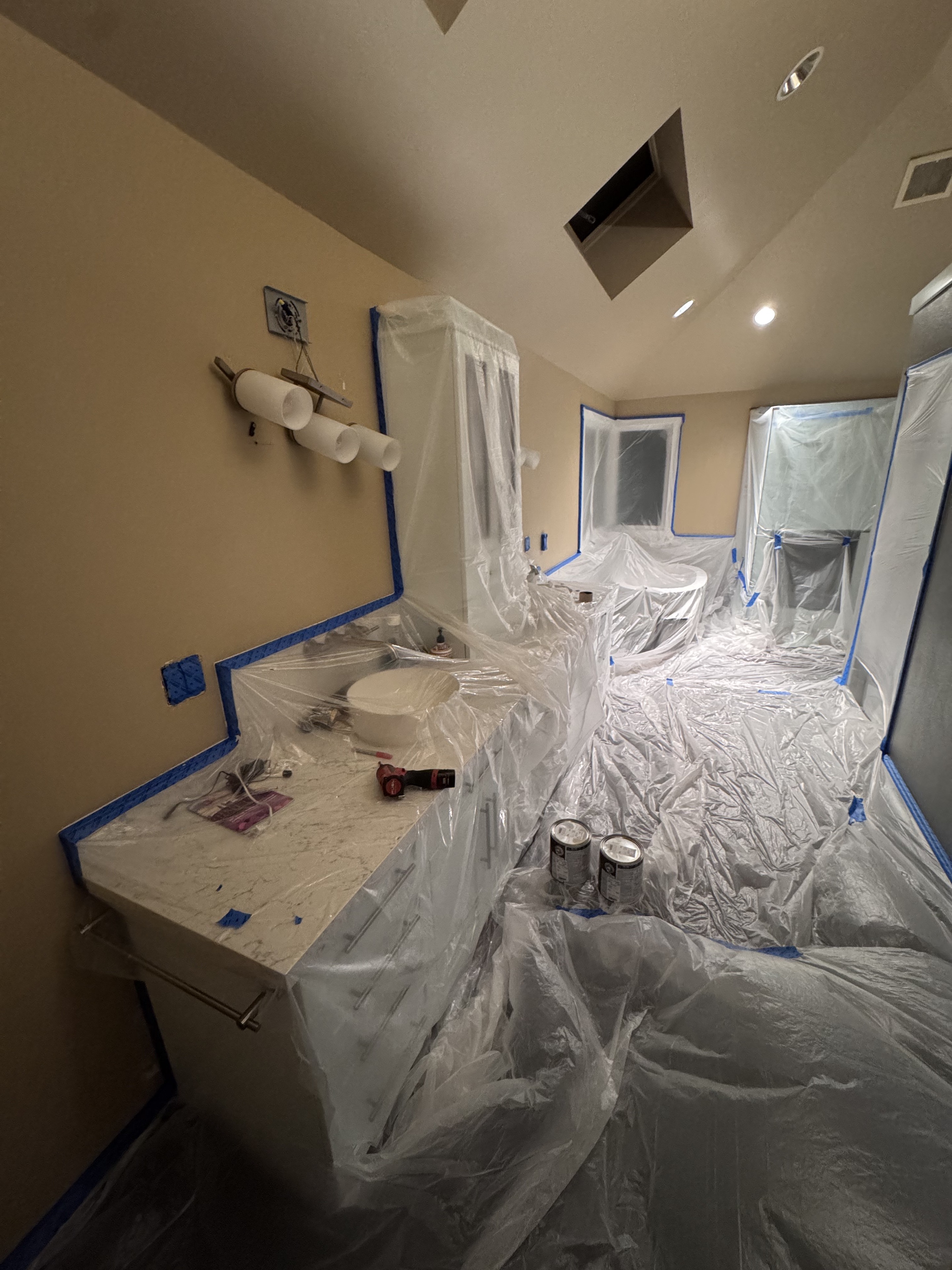 Wall Preparation interior example